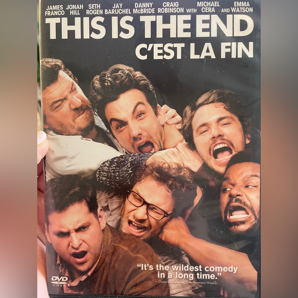 This is the End + Superbad DVDs
